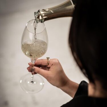 Шампанське склянка Zwiesel Glas Alloro (набір 2 шт), ручної роботи, з мусієвим точкою, склянка з кришталю Tritan® для ігристі вина (арт. 122175)