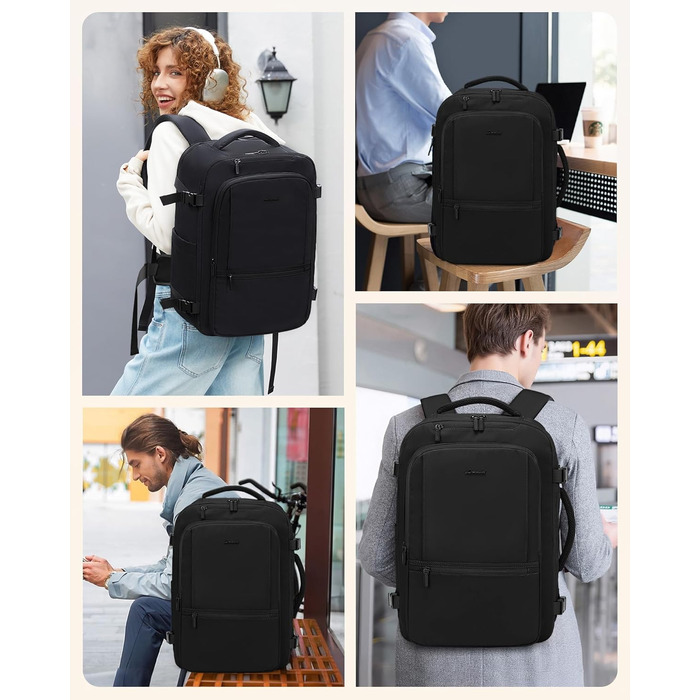 Рюкзак для ручної поклажі OVEVOOK: 40 л, водонепроникний, для подорожей, 17