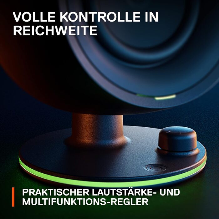 SteelSeries Arena 7 - 2.1-канальна акустична система для геймінгу з RGB підсвічуванням, чорна