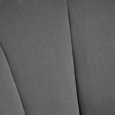 Крісло для вітальні в стилі мушлі, розслаблююче крісло на дерев'яних ніжках, м'яке крісло для читання з оксамитовою текстурою, крісло для спальні темно-сірого кольору.