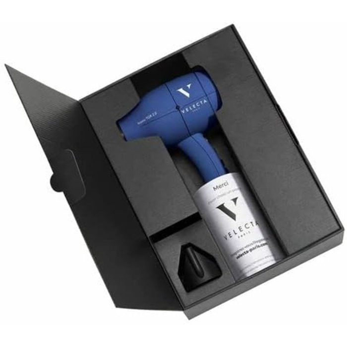 Фен Velecta Paris Iconic TGR 2.0 Puderrosa (Blau) – професійний