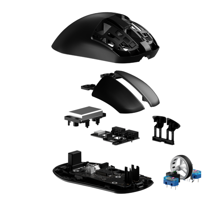 Бездротова ігрова миша GamePro Asgard Thor (GM023B) 1К  зарядна станція\ресивер