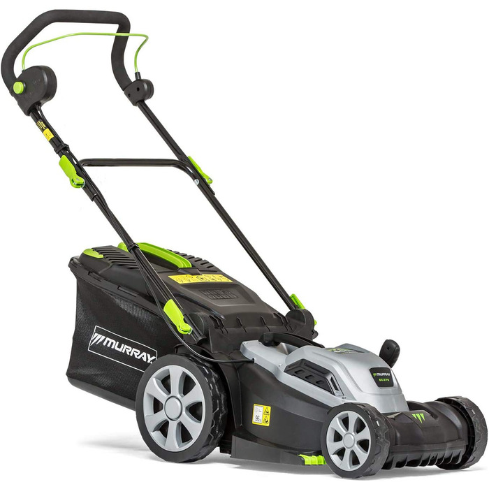 Електричний газонокосарка Murray LE320E 2-в-1: 1200W, ширина 32 см, об'єм травоспікача 27 л, для невеликих газонів, ергономічна ручка, захист від перевантаження
