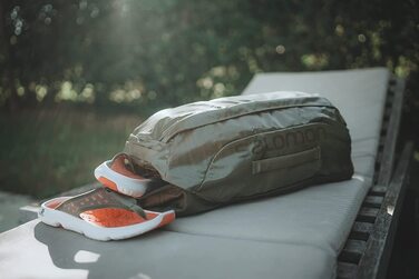 Спортивна сумка Salomon Duffel 45 унісекс, зручний доступ, практичний дизайн, надміцний матеріал (NS, Olive Night)