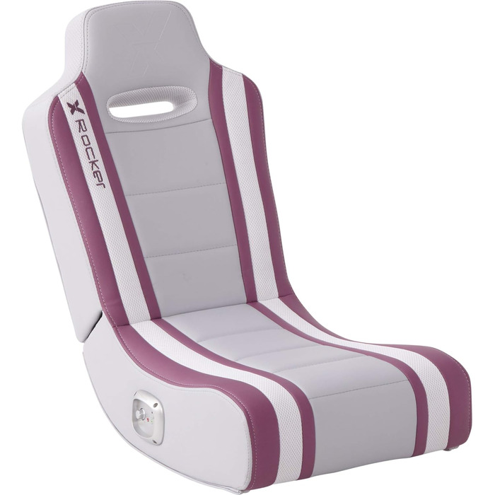 Ігрове крісло X Rocker Shadow 2.0 дитяче фіолетово-чорно-біле