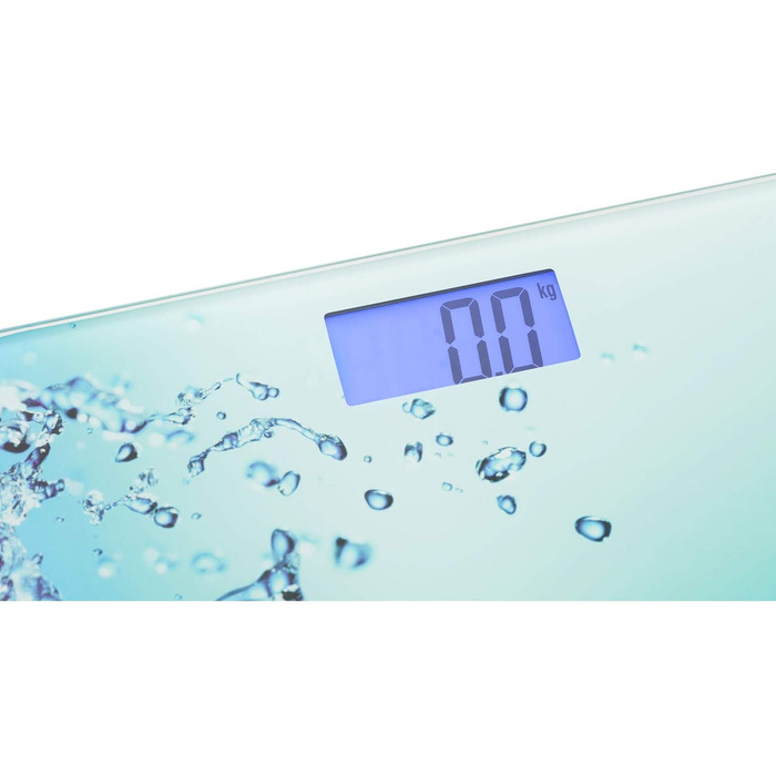 Цифрові ваги для ванної кімнати Mesko MS8156 високої точності, ексклюзивний скляний дизайн ваг для ванної кімнати, РК-дисплей, до 150 кг, декоративна платформа із загартованого скла, автоматичне вимкнення