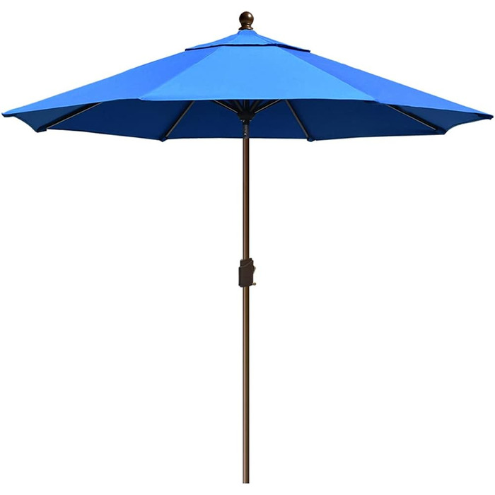 Підставка для парасольки EliteShade сталева, до 63,5 кг, для ринку, тераси, вулиці, міцна, з мішком для піску (пісок не входить до комплекту), червоно-коричнева (хакі, велика)