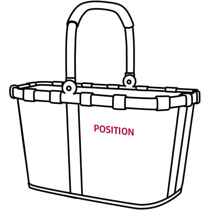 Міцний кошик для покупок, багато місця для зберігання, внутрішня сумка - Елегантний, водовідштовхувальний дизайн (50 символів)