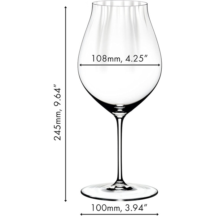 Набір келихів Riedel Performance Syrah (2 шт.), кришталеве скло, преміум-якість, для дегустації
