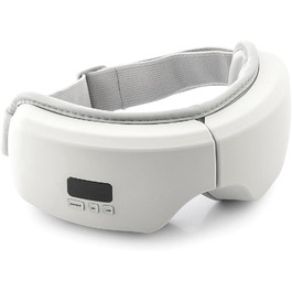 Масажер для очей InnovaGoods EyeSky 4-в-1, з компресією повітря, для зняття втоми очей та покращення кровообігу, компактний дизайн, для дому та офісу