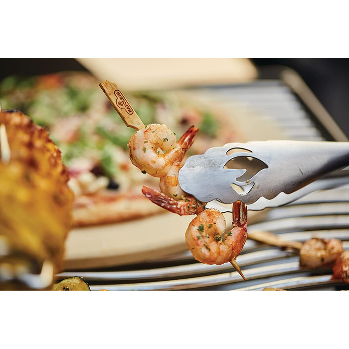 Набір інструментів для гриля Napoleon 70033 - PRO з нержавіючої сталі (2 шт.) - Преміум якість, з ручками, з затискачем та шпателем