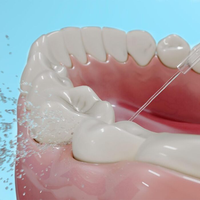 Cecotec Munddusche Bamba ToothCare 1200 Jet Pro: 7 насадок, LED-дисплей, 10 режимів тиску, UV-дезінфекція