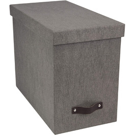 Підвісна коробка для зберігання з кришкою-стильна архівна коробка, що включає 8 підвісних степлерів-підвісна коробка для папок au