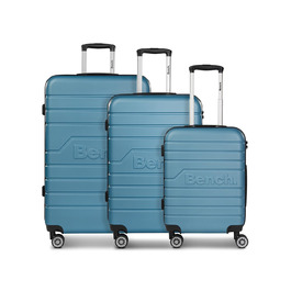 Набір валіз Bench Hartgepäck Seattle 3-ті, Nordic-blue | ABS, TSA-замок, 4 колеса | Чоловічий/Жіночий