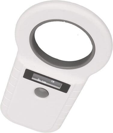 Сканер мікрочіпів для домашніх тварин, бездротовий зчитувач для домашніх тварин (білий)
