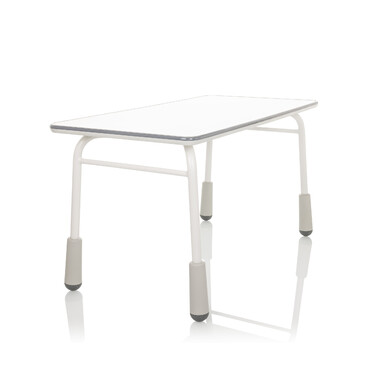 Дитячий стіл KID GRO T 120x60 см, регульована висота, світло-сірий колір, hjh OFFICE