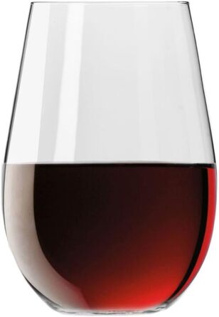 Набір келихів для коньяку KROSNO Harmony (6 шт., 550 мл) | Скляні келихи для коньяку, келихи для віскі, келихи для напоїв