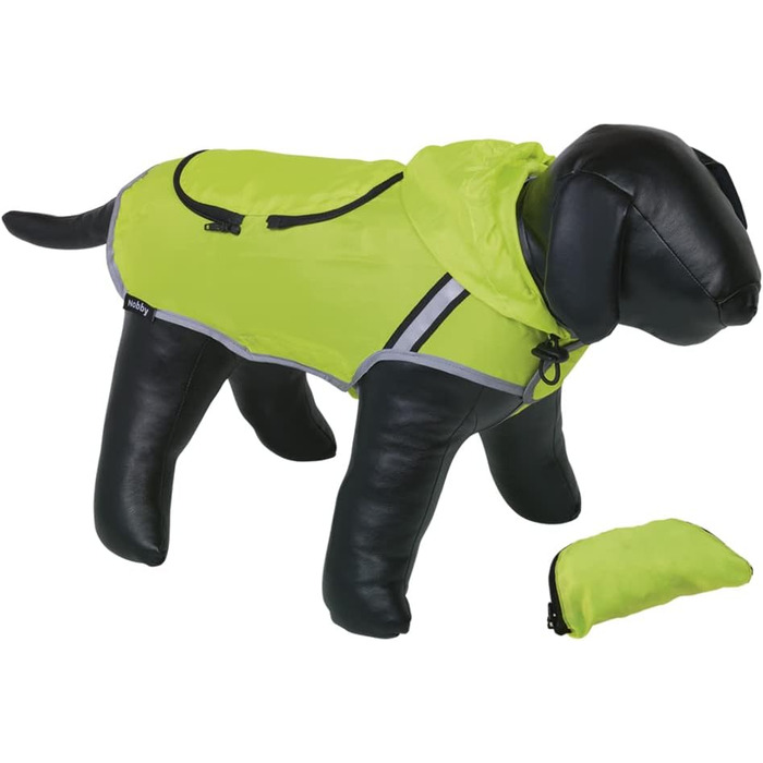 Пальто для собак Ноббі RAINY, неоново-жовте 44 см ()