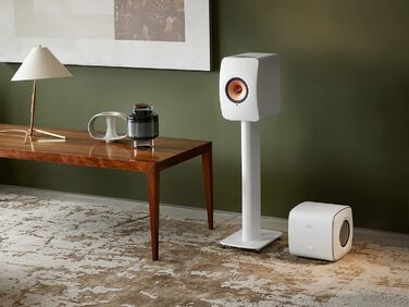 Динамік, білий, активний HDMI Airplay 2 Bluetooth Spotify Приливних, 50 Wireless II HiFi