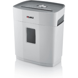 Шредер Dahle PaperSAFE PS 120: 8 листів, P4, частинковий різак, без масла, 12 л, сірий