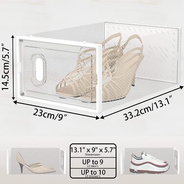 Полиці для взуття SIMPDIY 12 відсіків 33,2x23x14,5 см білі