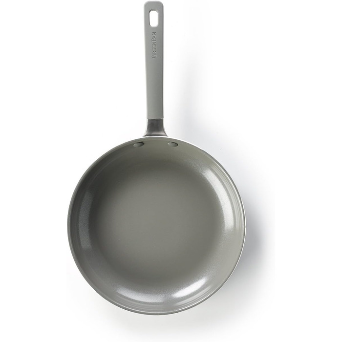 Сковорода GreenPan Melbourne з керамічним покриттям, індукційна, 30 см, алюміній, кварц сірий