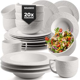 розмір: набір посуду (20 шт.)