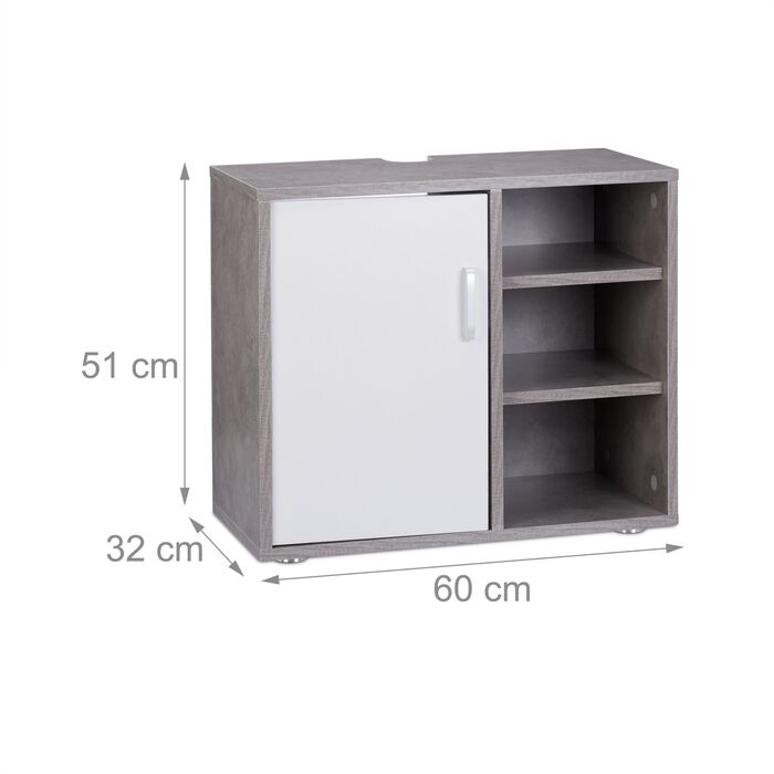 Підставка під раковину Relaxdays з 4 відділеннями