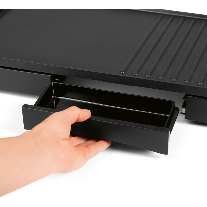 GOURMETmaxx Електричний настільний гриль | Бездимний гриль 2200W з 2 зонами | Антипригарне покриття, регулювання температури