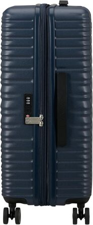 Набір валіз American Tourister Aerotech (3 шт.): ручна, середня, велика, розширювана, з TSA-замком, блакитний (Металевий Navy)