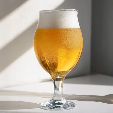 Набір келихів для пива Glasmark KROSNO 1992 Biertulpen 6 шт, 500 мл - для Pils, Stout, коктейлів, придатні для мийки в посудомийній машині