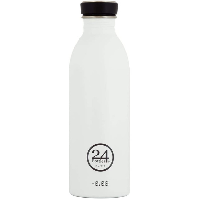 Пляшка для пиття (500 мл, білий лід), 24bottles Urban