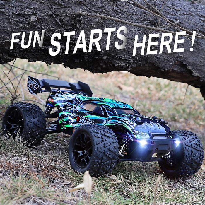 Радіокерований позашляховик HBX 1:18 4WD 36+ км/год Monster Truck RC Truggy Водонепроникний RTR