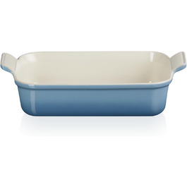 Форма для запікання Le Creuset прямокутна, 26x32 см, 2.4 л, кераміка, Chambray