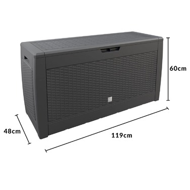 Коробка на подушці Rato Anthracite 310L