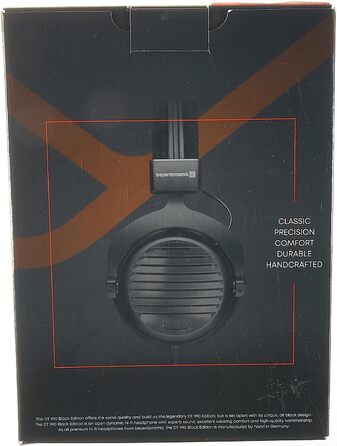 Накладні навушники beyerdynamic DT 990 Black Edition 250 Ом, відкриті, дротові, високого класу, чорні