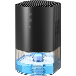 Електричний осушувач повітря AROEVE 990мл з підсвіткою 7 кольорів, автоматичне вимкнення, захист від пролиття, для дому, шафи, ванної кімнати та кухні