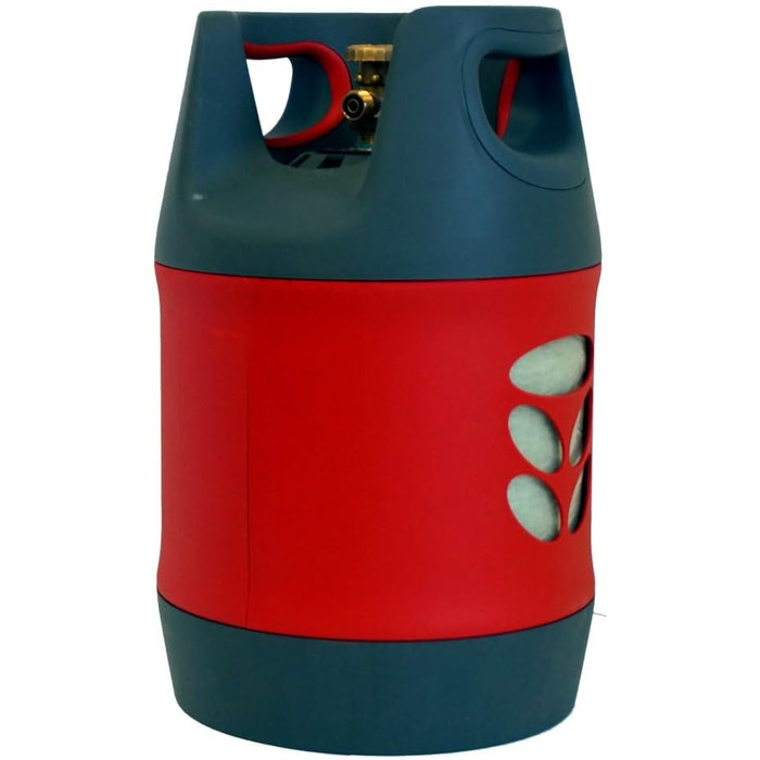 Газовий балон CAMPKO 8 кг, 18,2 л, композитний, з клапаном Füllstop - найлегший для пропану