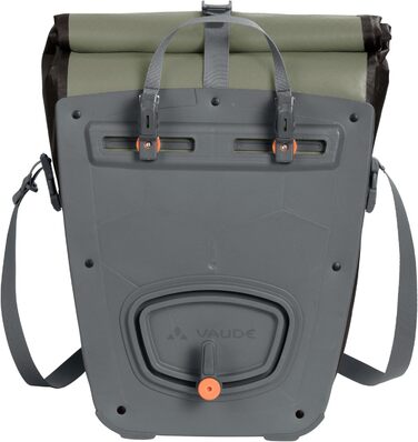 Кофри для багажної полиці Aqua Back Plus, 2 задні кофри водонепроникні, об'єм 51 літр, сумка для велосипеда ззаду, легке кріплення (Fango, один розмір, одинарний)