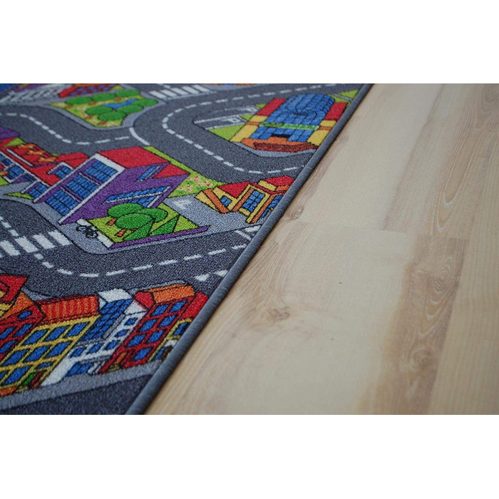Вуличний килим ігровий килим Citylight Big City City Дитячий килим різних розмірів (200 х 200 см)
