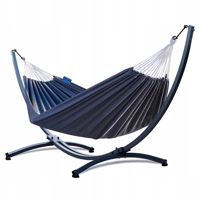 Садовий гамак POTENZA ROMA XL 220x160 см зі сталевою стійкою, витримує до 220 кг