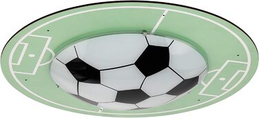 Дитячий стельовий світильник із зображенням футбольного мяча