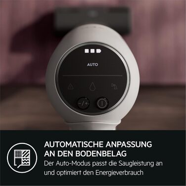 Акумуляторний пилосос AEG ÖKO AP71UB14AM: потужний, легкий (2.2 кг), ергономічний, з перероблених матеріалів, до 50 хв роботи, 120 м², 2-в-1, 5-рівнева фільтрація, для всіх поверхонь, автоматичний, сірий