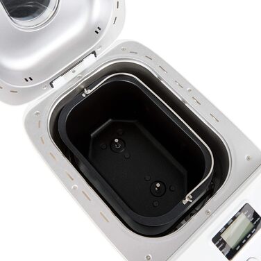 Хлібопечка Arebos 1500г з 15 програмами, таймером та LCD дисплеєм | 850 Вт | Білий