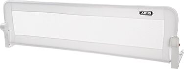 Бортик для ліжка ABUS Eric для немовлят та дітей - захист від випадання для батьківських, дитячих та сімейних ліжок - складаний для подорожей - білий, 150 см