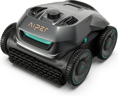 Робот-пилосос для басейну AIPER ZT6002, бездротовий, Quad-мотор, WavePath навігація, 3 режими, чистка дна та стін, для басейнів до 150 м²