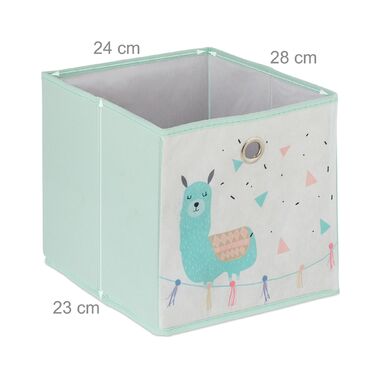 Поличка Relaxdays для дітей з ламою та коробками