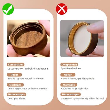 Набір скляних банок для спецій з кришками з акації | 24 шт. | 120 мл | Організатор для кухні