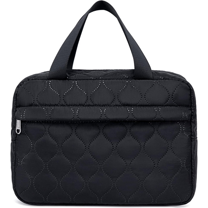 Жіноча підвісна туалетна сумка LOIDOU (Tote Quilted Black)