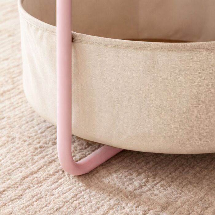 Relaxdays: Приставний столик з кошиком